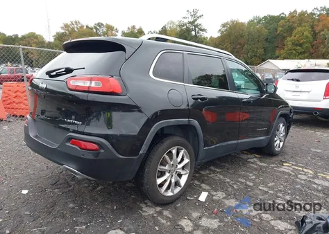 2014 Jeep Cherokee Limited из США, поврежденный, VIN 1C4PJLDS8EW155733